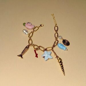 Boho charm bracelet M636
